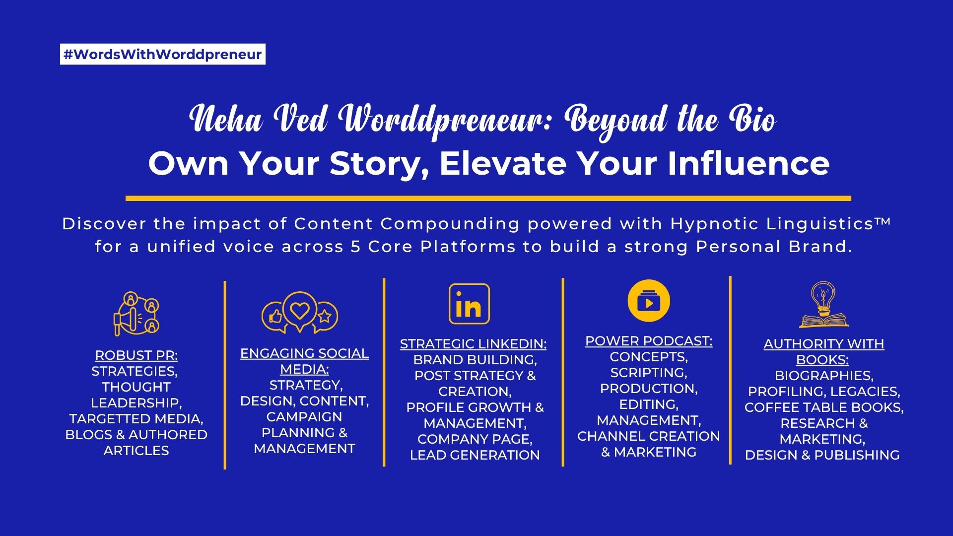 PenVmedia & Beyond the Bio – Own Your Story, Elevate Your Influence by Neha Ved Worddpreneur