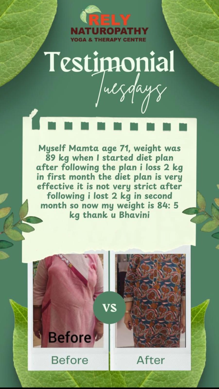 Rely Naturopathy Yoga and Therapy Centre